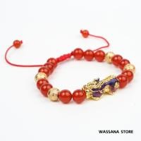 ราคา กำไลหินคาร์เนเลี่ยนหินแท้ ขนาด 8 มม. ปี่เซียะเรียกทรัพย์ แก้ปีชง 62 (ปี่เซียะเปลี่ยนสี) ใครมีไว้บูชาจะมีแต่โชคลาภ ฟรีไซส (2093122445)
