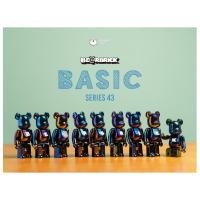 ราคา [‼️ของแท้, พร้อมส่ง‼️] 100% Bearbrick Series 43 Basic (19518050534)