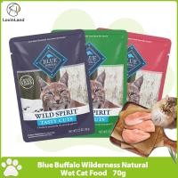 ราคา Blue Buffalo Wilde Spirit Cat อาหารเปียก ขนมแมว High-Protein Grain-Free Simplify ส่วนผสม Hydrate และอาหารเสริมโปรตีนไก่ทูน่าปลาแซลมอน 70g (43161566142)