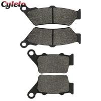 ราคา Motorcycle Front or Rear Brake Pads for Honda FX650 Vigor CB500 NX650 NX500 Dominator SLR650 CBR250 (25147860179)