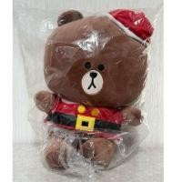 ราคา พร้อมส่ง ตุ๊กตาหมีบราวน์คริสมาส ของแท้ จาก LINE Friends (46902370764)