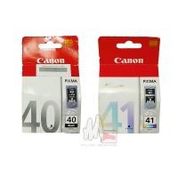 ราคา Canon PG-40 BK/ CL-41 CO ตลับหมึกอิงค์เจ็ท ชุดสี pg40 , cl41 (22486179390)