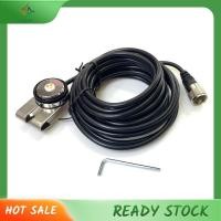 ราคา [luxiang.th] N-2 5M NMO to PL259 RG-58 Coax Cable Antenna Cable NMO Mount for Car Truck Amateur Radio Mobile Car Radio Antenna Cable (56705409816)