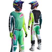 ราคา ชุดวิบาก ( เสื้อ-กางเกง ) 2026 Alpinestar Racer Portl Green White Black (52350681908)