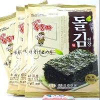 ราคา (ยกแพ็ค5ถุง×20g.) Seaweed สาหร่ายแผ่นใหญ่ อบกรอบ สาหร่ายเกาหลี สาหร่าย น้ำมันงา จากเกาหลี (1582647500)