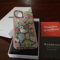 ราคา Casetify iphone 11 pro maxเคสทิฟาย ของแท้ 100% พร้อมส่ง ขอบสีชมพูสวยมากค่า (6141889135)