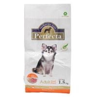 ราคา เพอร์เฟคต้าอาหารสุนัขโตพันธุ์เล็กสูตรไก่และข้าวหอมมะลิ 1.5กก. Perfecta AdultSmall Chick1.5kg [บาร์โค้ด 8856801001997] (54956276900)