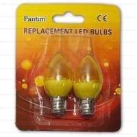 ราคา หลอดไฟศาลเจ้า,หิ้งพระ,หลอดไฟจำปา LED ขั้ว E12 (1917477118)