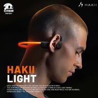 ราคา HAKII รุ่น LIGHT หูฟังออกกำลังกาย หูฟังบลูทูธ มีไฟ LED WirelessSports ความจุ 32GB รับประกัน1ปี (45804933886)