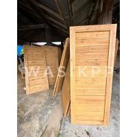 ราคา ประตูไม้สักแท้ทั้งบานราคาส่งจากโรงงาน (2776897151)