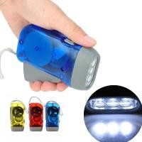 ราคา 3 LED มือกด Dynamo Crank Power Wind Up ไฟฉายไฟฉาย Hand Press Crank Camping โคมไฟสําหรับบ้านกลางแจ้ง (27083376372)