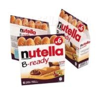 ราคา Nutella B-readyขนมนูเทลล่า ขนมนูเทลล่าบี นูเทลาบีเรดดี้ (ขนาดกล่อง 6 ชิ้น) ขนมชอคโกแลต ขนมช็อกโกแลต nutellaแท้นำเข้า100% (8414842407)