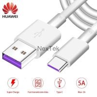 ราคา แท้100% Huawei 5A Type C Cable 6A Date Cable สายเคเบิล Huawei 5A Type C สายเคเบิลวันที่ 6A สายเคเบิล USB Type-A ถึง USB Type-C 1 ม. สายเคเบิลซูเปอร์ชาร์จ Type-C (25771115424)