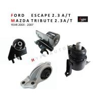 ราคา *** SET *** ยางหิ้วเครื่อง ยางแท่นเครื่อง + แท่นเกียร์ ฟอร์ด เอสเคป ESCAPE 2.3 / มาสด้า ทรีบิ้วท์ TRIBUTE 2.3 A/T(4ชิ้น) (15988217689)