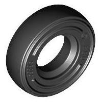 ราคา [973] ชิ้นส่วนเลโก้ Lego Part Tire 14mm D. x 4mm Smooth Small Single with Number Molded on Side (59895) ราคา/ชิ้น (8386423096)