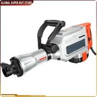 ราคา 5900W Demolition Electric Jack Hammer Power Drill Concrete Breaker Bar Point & Chisel Bits Chisel S (48152426108)