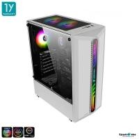 ราคา Tsunami Coolman 190-1 Ablaze ARGB*2 Tempered Glass, ATX Gaming Case (Liquid Combo) (ของใหม่ มือ1) (9115235324)