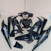 ราคา ชุดสี wave125x สีดำล้วน เฟรมรถ เวฟ100x ยกชุด10ชิ้น (55255655272)