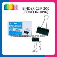 ราคา 1 กล่อง (12 ชิ้น) BINDER CLIP 200 41MM JOYKO / คลิปหนีบกระดาษ / คลิปหนีบกระดาษ / คลิปหนีบกระดาษ (56302201689)