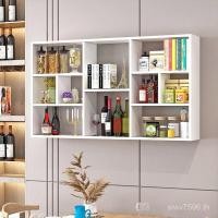 ราคา ชั้นวางหนังสือไม้แขวนเสื้อร้านอาหารผนังแขวนผนังผนังตู้ผนังชั้นวางจัดเก็บตกแต่งการจัดเก็บแขวนผนังผนังห้องนอน WAUX (44178325901)