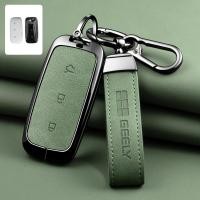 ราคา [สต๊อกพร้อม]เคสกุญแจรถสําหรับ Geely Galaxy E5 L6 L7 E8 หนังโลหะผสมคุณภาพสูง 5 สี (44603871055)