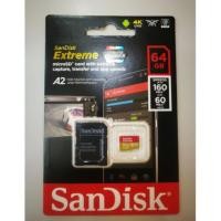 ราคา SanDisk Micro SDXC Extreme 64GB A2 160MB/s ประกันตลอดอายุการใช้งาน (2498217644)