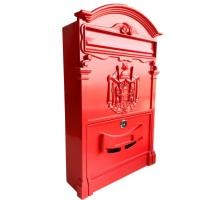 ราคา KUDSUN ตู้จดหมาย กล่องจดหมาย ตู้รับจดหมาย ตู้ไปรษณีย์ ขนาดใหญ่ mailbox Little Angle ตู้จดหมายวินเทจ กล่องจดหมาย 24x9x40 (9253710282)