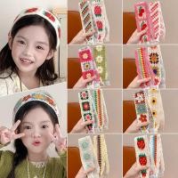 ราคา ของประดับผมคาดผมเวลโครปักลายถัก สไตล์เกาหลีสำหรับเด็ก (43508589877)