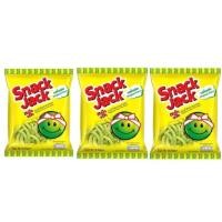 ราคา Snack jack สแน็คแจ๊ค ขนมถั่วลันเตาอบกรอบ 65 กรัม (x3 ห่อ) (15597608684)