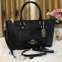 ราคา COACH MINI EMMA SATCHEL F31466 ขนาด 11 3/4" (L) x 7 1/2" (H) x 4 3/4" (W) (1586567883)
