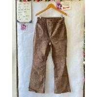 ราคา old navy กางเกงลูกฟูกสีน้ำตาลเอวสูง (49455907711)