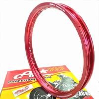 ราคา วงล้อ ล้อ17 ล้อโลขอบ17 COM ดาว PRO แท้ ขนาด 1.40 ขอบ 17 สีแดง 1 คู่ สำหรับรถจักรยานยนต์ทั่วไป (16189044361)