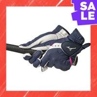 ราคา Direct From Japan MIZUNO Golf Glove Double Grip Ladies Left Hand Man-made Leather + Silicone Print Processing x Synthetic Leather Navy 18cm 5MJWL851 (57006136092)