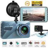 ราคา BW Tool กล้องติดรถยนต์ กล้องติดรถยนต์ รุ่นใหม่ล่าสุด Full HD 1296 Car Camera หน้า-หลัง WDR+HRD หน้าจอใหญ่ 4.0 ของแท้100% (28514836766)