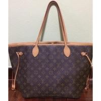 ราคา Louis Vuitton Neverfull MM ปี12 สวยนาน ขอบไม่แตก ในไม่ลอก ตัวเป๋าไม่เฟดนาจา (493411269)