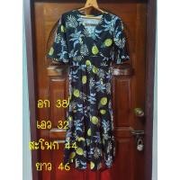 ราคา เดรสสาวอวบ เดรสเที่ยวทะเลสาวอวบ มือ2 สภาพดี (7063618872)