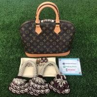 ราคา Louis Vuitton แท้ รุ่น Alma Monogram ไซส์ PM (6810652959)