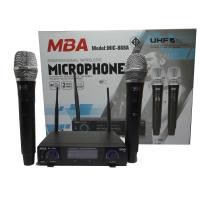 ราคา ไมโครโฟน MBA ไมค์โครโฟนไร้สาย ไมค์ลอยคู่ UHF Wireless Microphone รุ่น MIC-888A U1 (5017007465)