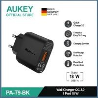 ราคา Aukey PA-T9-BK USB Port Charger Head A Quick Charge 3.0 18W Fast Charging (50850655409)