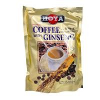 ราคา พร้อมส่ง Hoya Coffee with Ginseng กาแฟผสมโสมสำเร็จรูป รสชาติเข้มข้น 3 in 1บรรจุ 20 ซอง (3640616440)