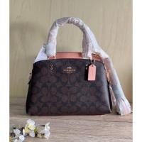 ราคา พร้อมส่งที่ไทย เหลือ1ใบ ไม่ห่อโฟม 10”MINI LILLIE CARRYALL IN SIGNATURE CANVAS (12965797439)