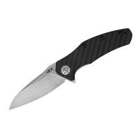 ราคา มีดพับ Zero Tolerance 0770CF Assisted Flipper S35VN Stonewash Blade, Carbon Fiber Handles (42412184391)