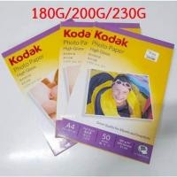 ราคา กระดาษปริ๊นรูป KODAK Photo Inkjet A4 (50/Pack)180G/200G/230G (1690305917)