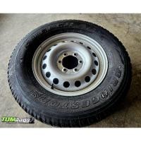 ราคา ล้อกระทะขอบ 17 6 รู 139 พร้อมยาง Bridgestone 265/65 R17 ปี17 ราคาต่อ 1 ล้อ (ใช้สำหรับเป็นล้ออะไหล่) (29625074578)