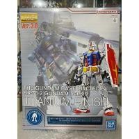 ราคา (พร้อมส่ง) MG1/100 RX-78-2 GUNDAM TITANIUM FINISH(THE GUNDAM BASE LIMITED) (24224773874)