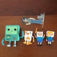 ราคา (มือสอง) ฟิกเกอร์ของสะสมจากแอนิเมชัน Adventure Time : BMO, Jake, Finn the Human, Princess Bubblegum (55705094941)