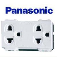 ราคา panasonic​ ปลั๊กคู่มีกราวด์​ WEG15929. (13711282744)