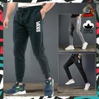 ราคา VANS Tracksuit Seluar Slim Fit Track Bottoms กางเกง Joggers ผู้ชายผู้หญิง Lelaki Perempuan Wanita Unisex (53755016767)
