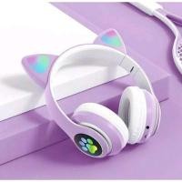 ราคา ชุดหูฟังหูฟังบลูทูธ Cat STN-28 ไฟ led ไร้สาย สเตอริโอเบส (41378659639)