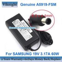 ราคา Genuine A5919_FSM 19V 3.17A AC Adapter Power Supply For SAMSUNG A5919_FSM A5919FSM Laptop Charger 60W (15693608673)